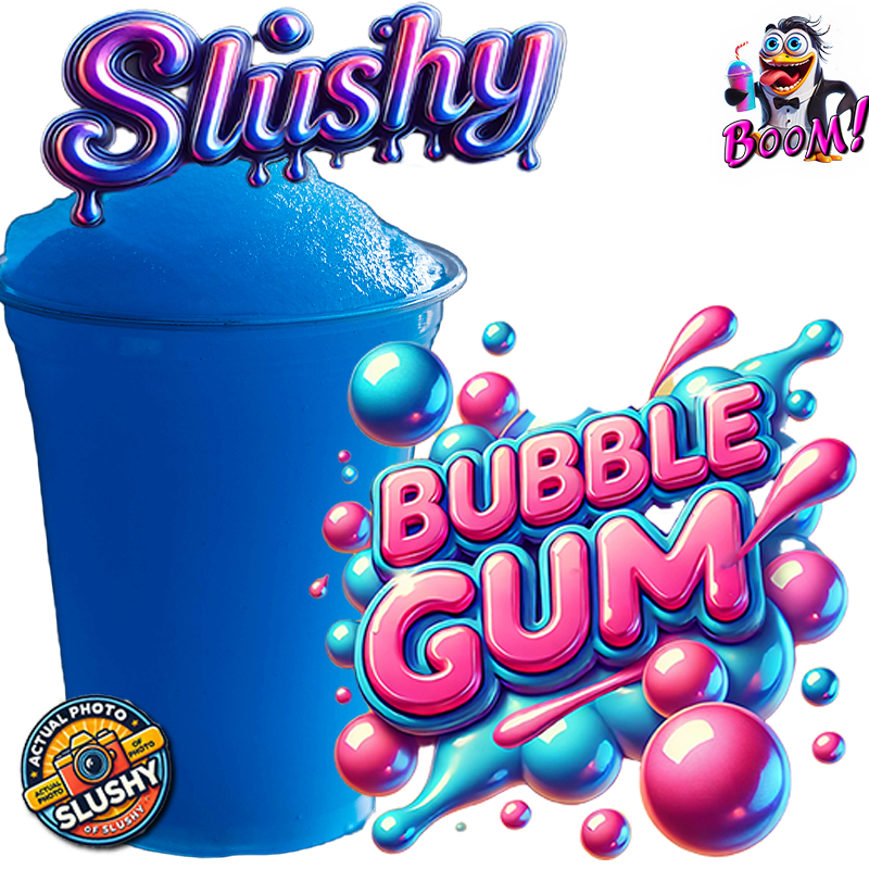 Bubble-gum Slushy Syrup Concentrate 5 Lt