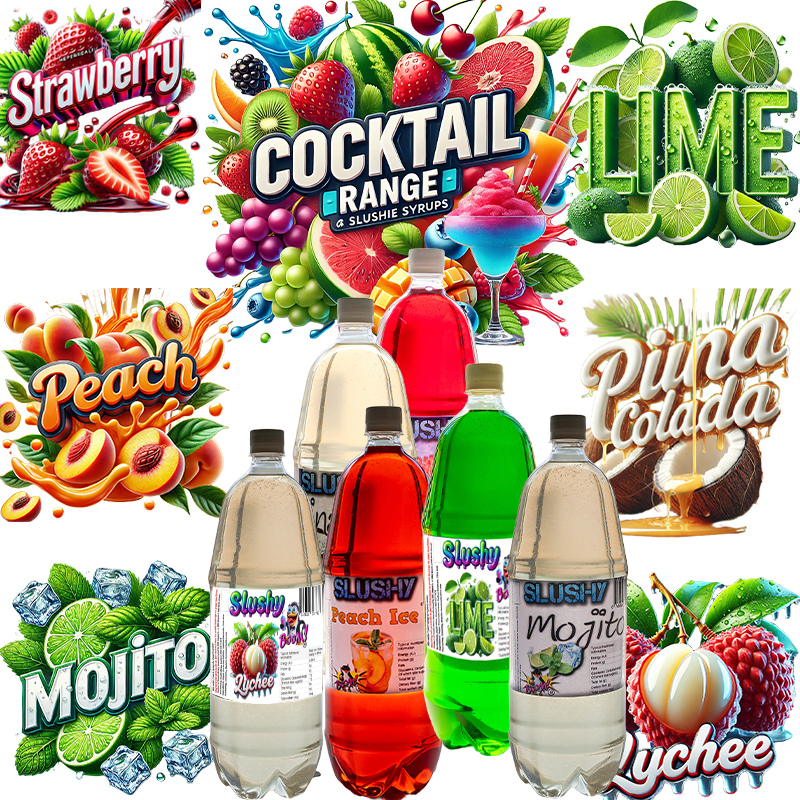 Six Cocktail Flavors Box 2lt