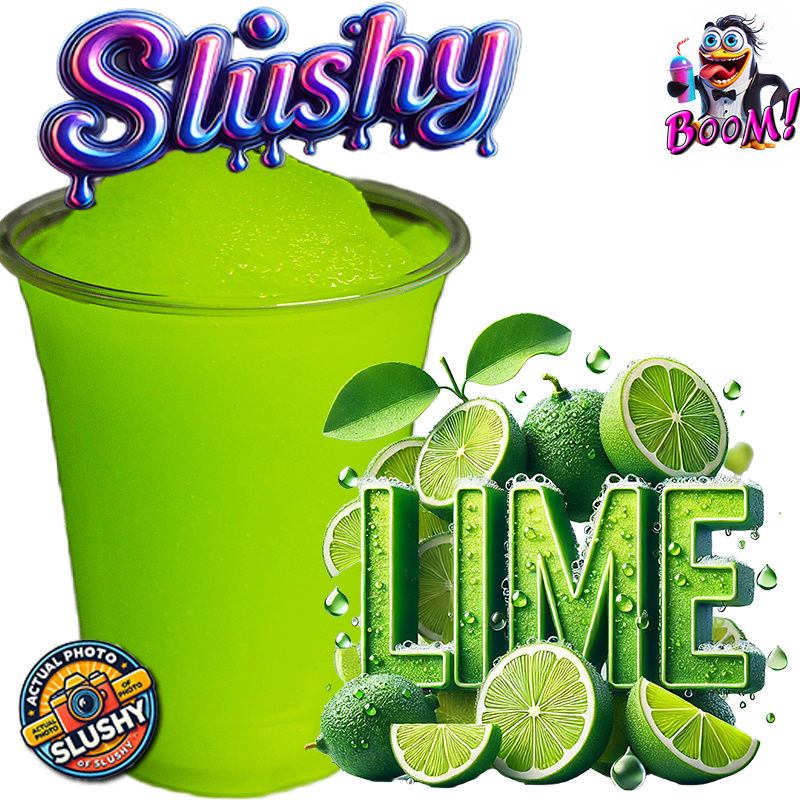 Lime Slushy Slushy Syrup Concentrate 5 Lt