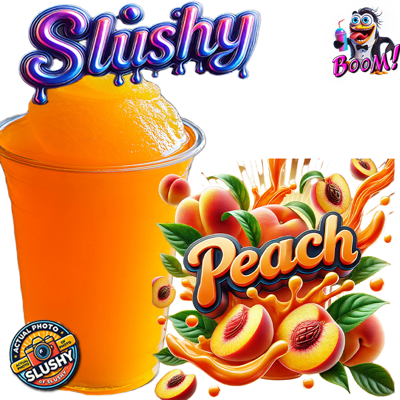 Peach Ice Tea Slushy Syrup 5 Lt Concentrate