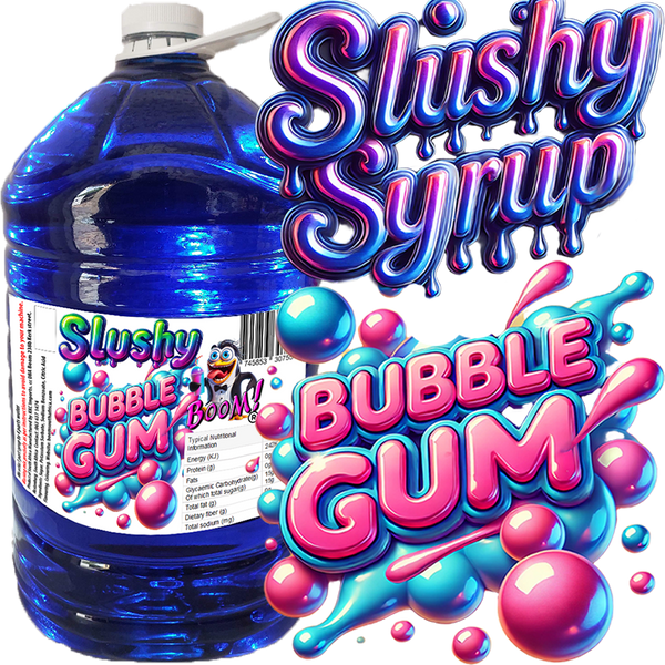 Bubble-gum Slushy Syrup Concentrate 5 Lt
