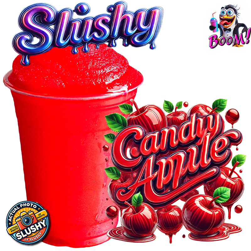 Candy Apple Slushy Syrup Concentrate 5 Lt