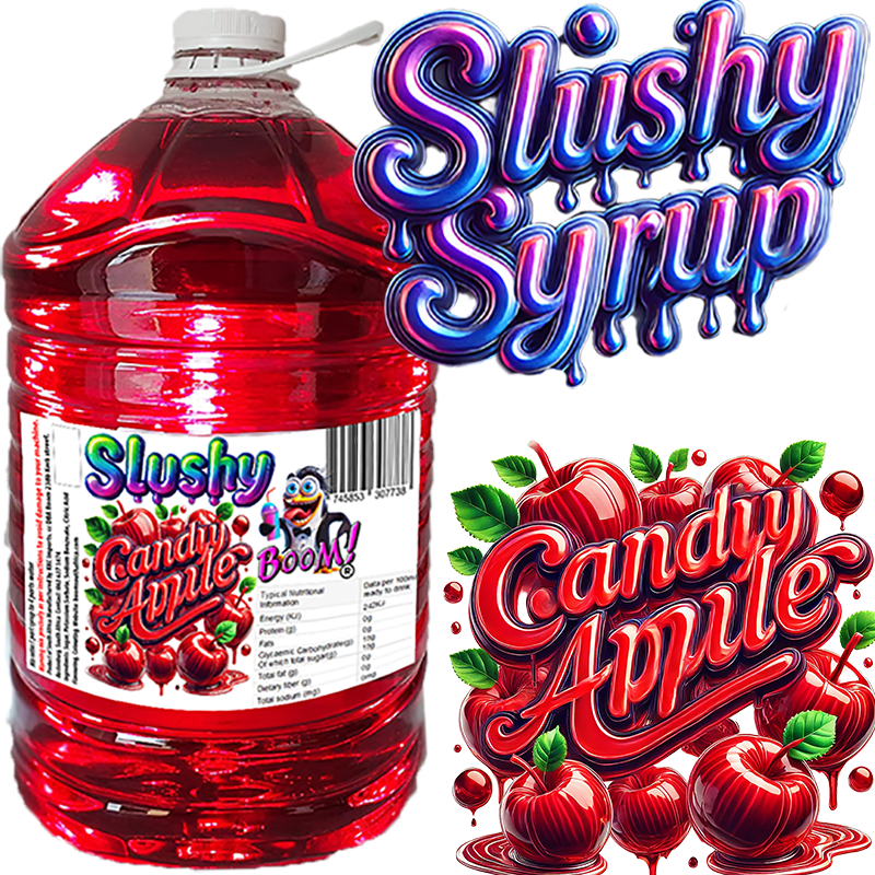 Candy Apple Slushy Syrup Concentrate 5 Lt
