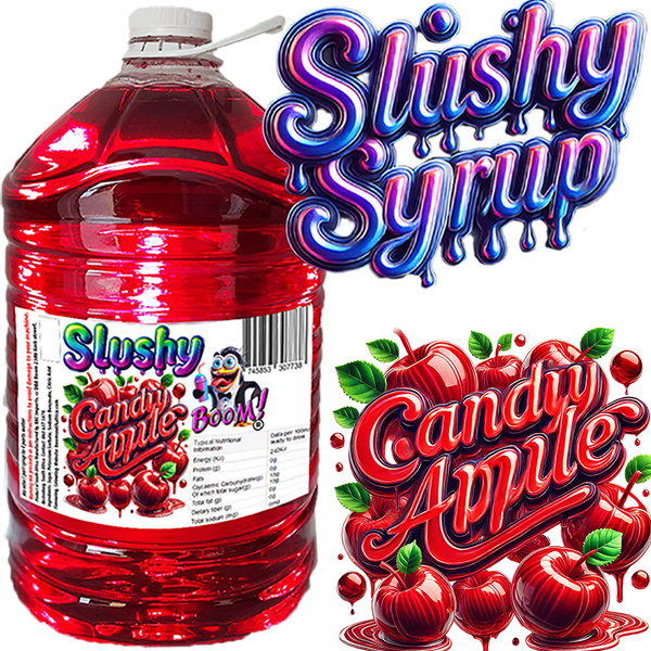 Candy Apple Slushy Syrup Concentrate 5 Lt