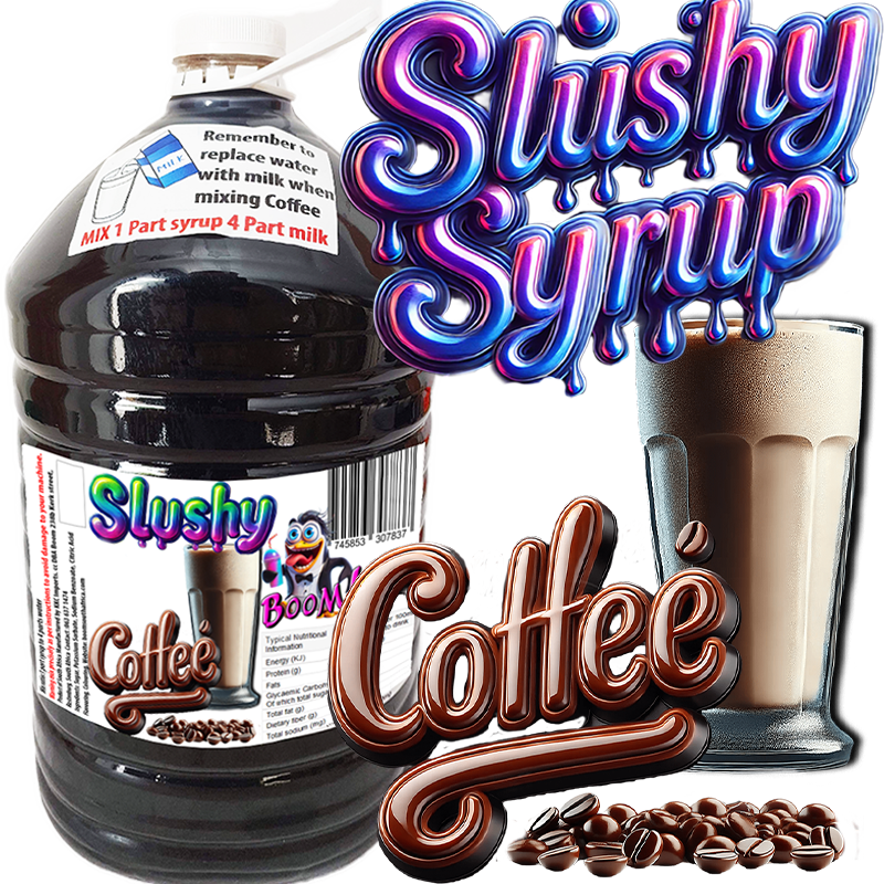 Ice Coffee  Slushy Syrup Concentrate 5 Lt