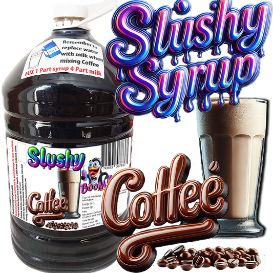 Boom Ice Coffee 5L slushy syrup concentrate bottle