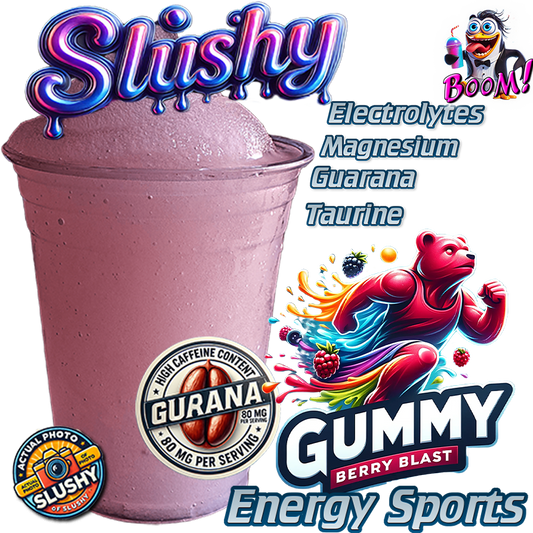 Gummy Berry Blast Slushy Syrup Concentrate 5L