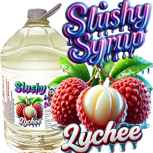 Lychee Slushy Syrup Concentrate 5L