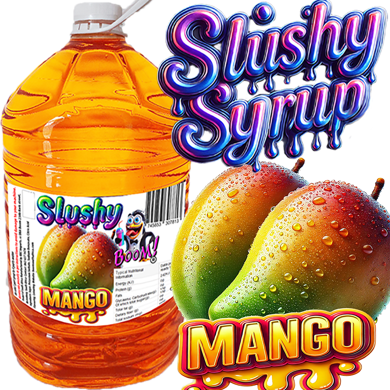 Mango Slushy Slushy Syrup Concentrate 5 Lt