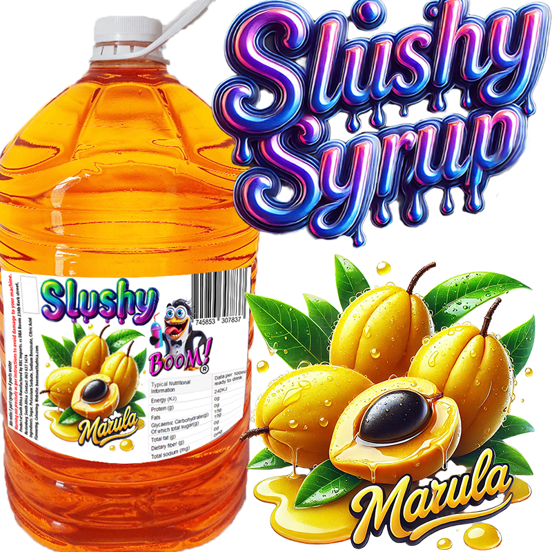 Marula Slushy Slushy Syrup Concentrate 5 Lt
