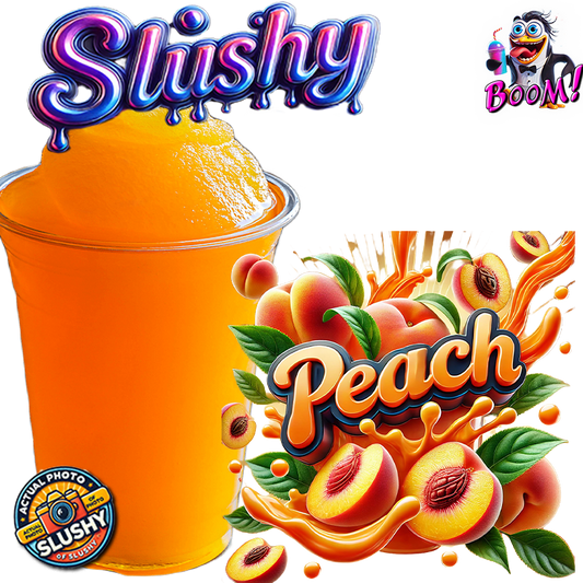 Peach Ice Tea Slushy Syrup Concentrate 5L