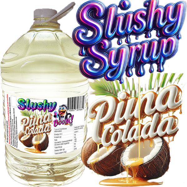 Pina Colada Slushy Syrup Concentrate 5 Lt