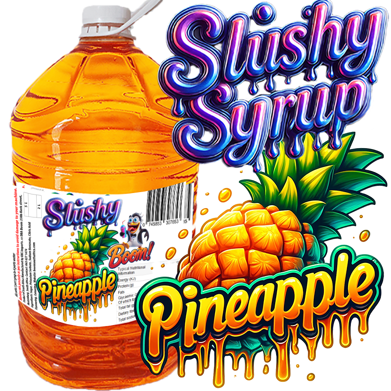 Pineapple  Slushy Syrup Concentrate 5 Lt