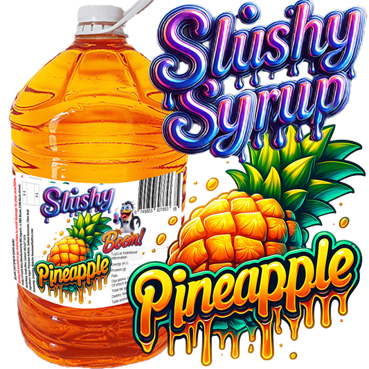 Pineapple Slushy Syrup Concentrate 5L