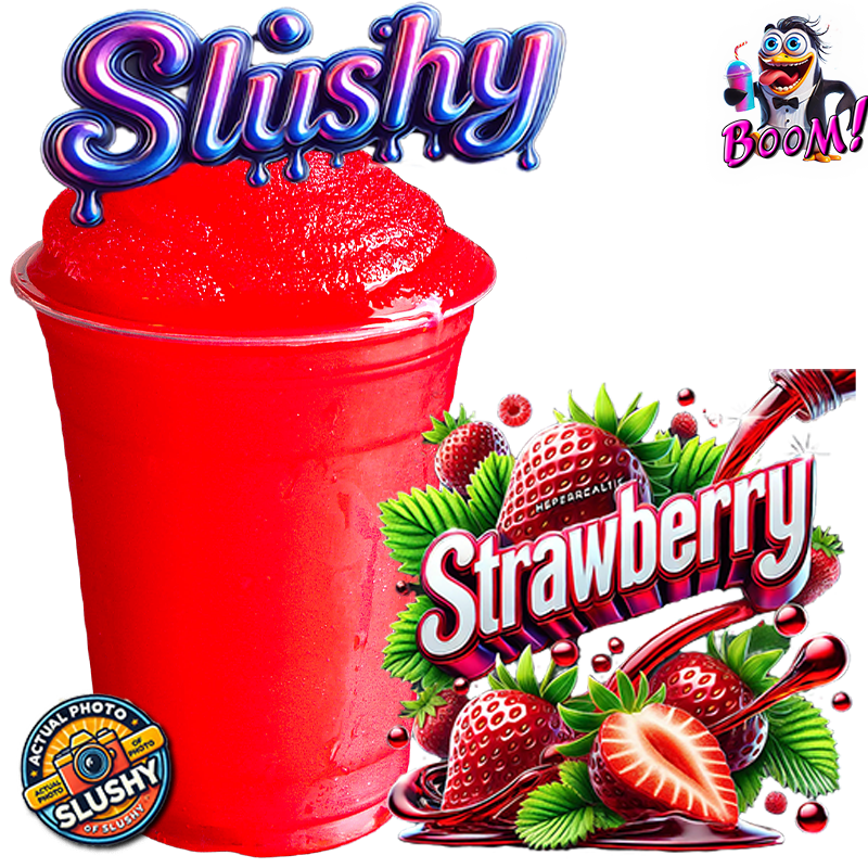 Strawberry Slushy Syrup Concentrate 5 Lt