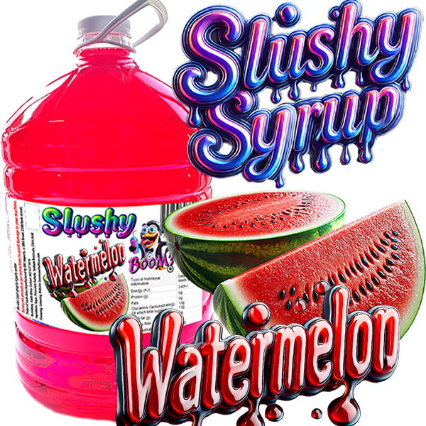 Water Melon Slushy Syrup Concentrate 5 Lt