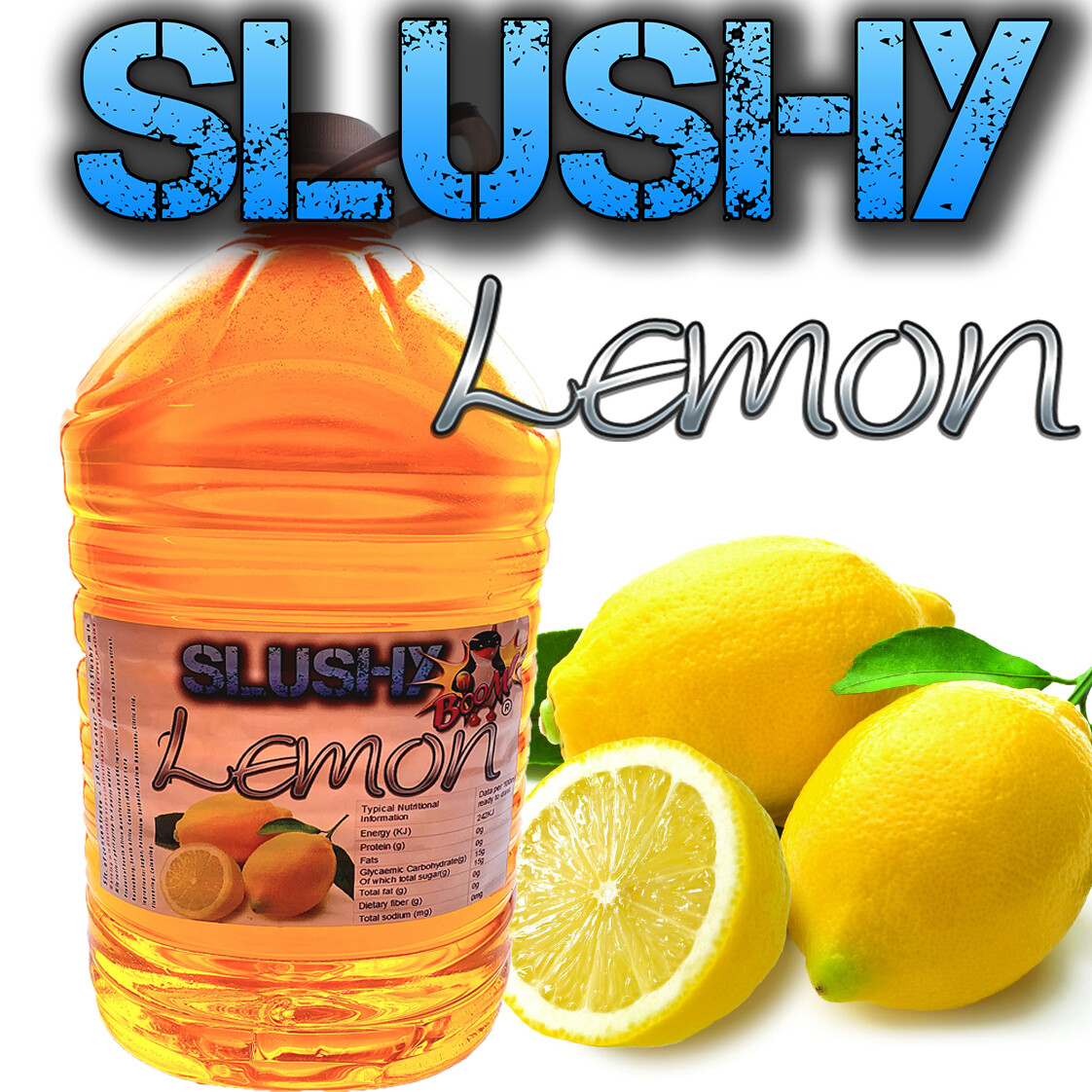 Slushy Syrup 5lt Concentrate Lemon | Slushy Syrup 5lt Lemon