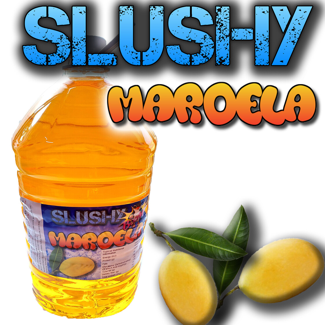 Marula Slushy Syrup 5 Lt Concentrate - Boom Slushy