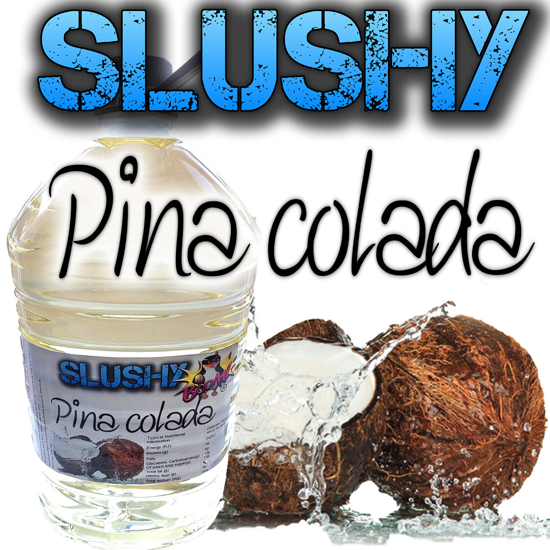 Pina Colada Slushy Syrup 5 Lt Concentrate - Boom Slushy